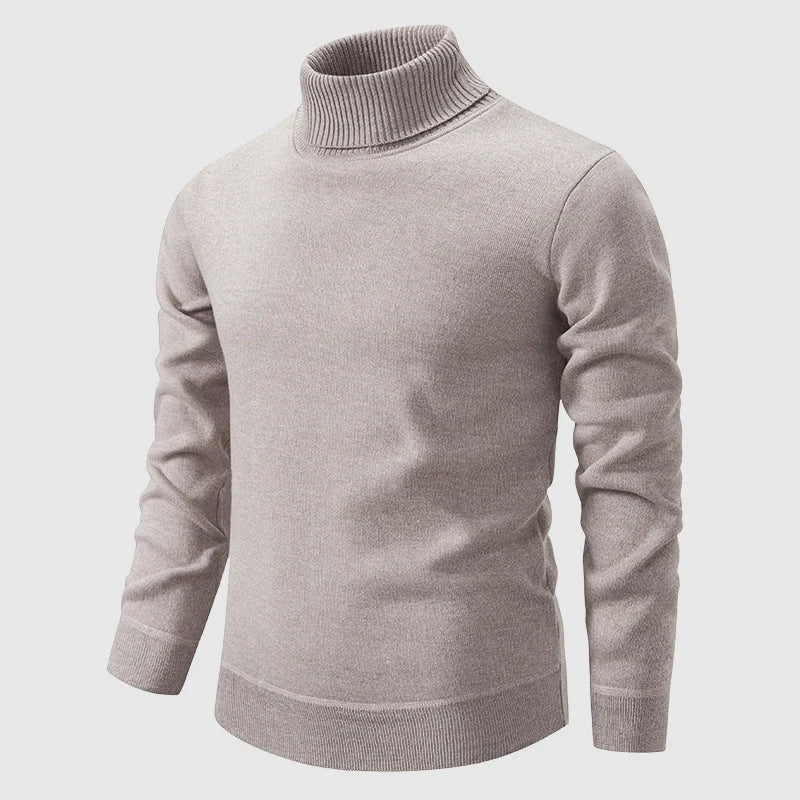 Modern Turtleneck Sweater | Soft Knit Poly-Blend 4
