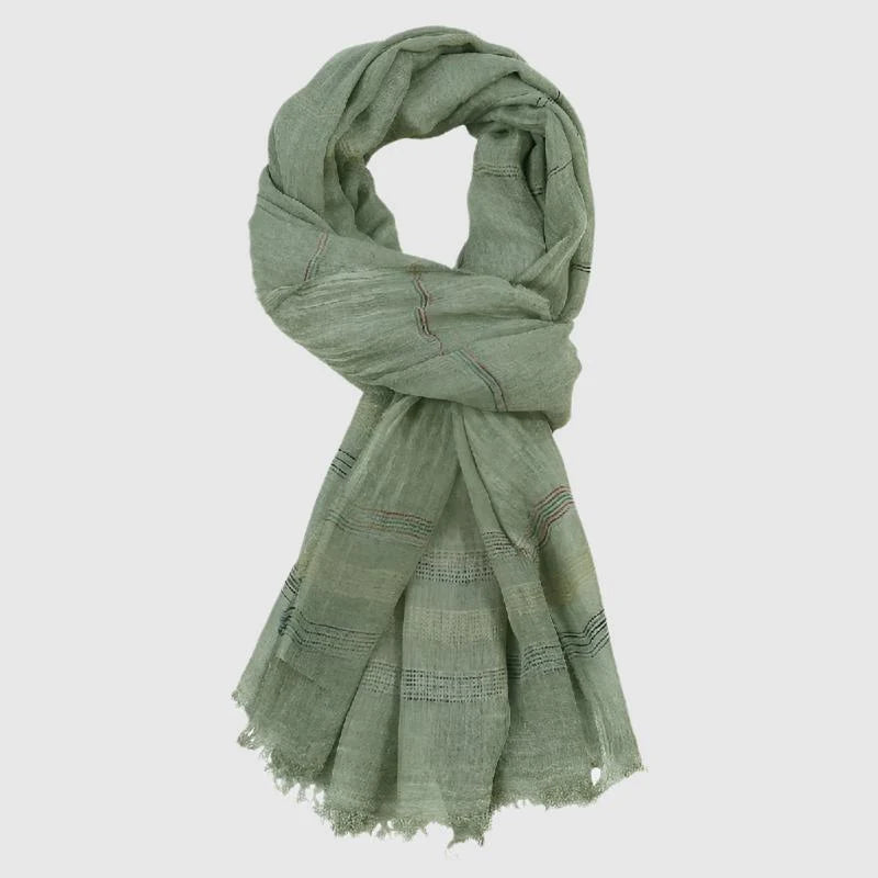 Monferrato | Woven Cotton Blend Scarf 1