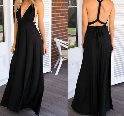 Multiway Wrap Maxi Dress | Women's Cocktail Dress 2