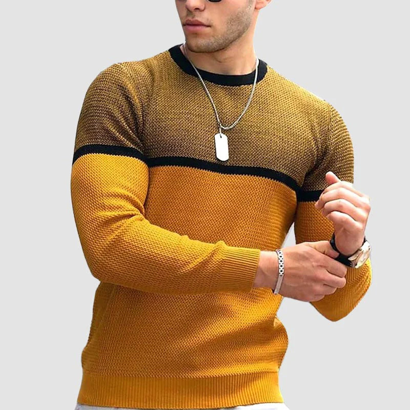 New Jersey Sweater | Men's Cotton-Poly Blend Pullover 1