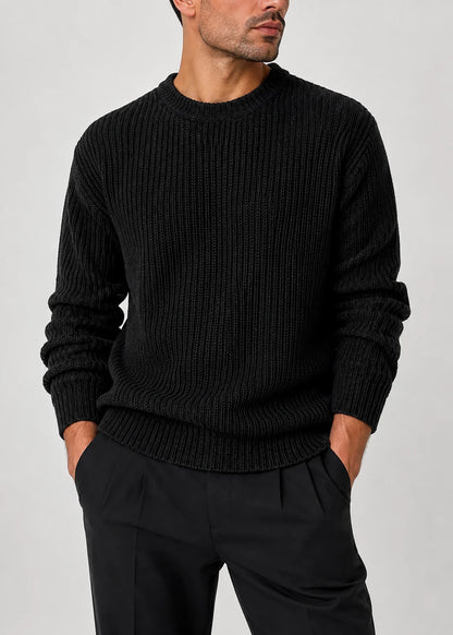Oversized Knitted Jumper | Polyester Pullover Sweater 11