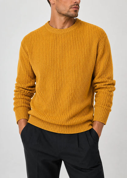 Oversized Knitted Jumper | Polyester Pullover Sweater 12