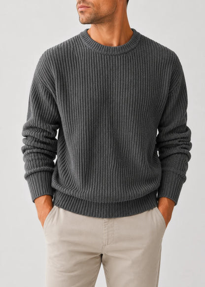 Oversized Knitted Jumper | Polyester Pullover Sweater 13