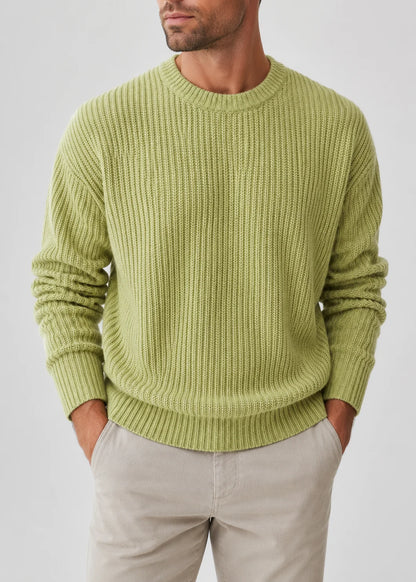 Oversized Knitted Jumper | Polyester Pullover Sweater 7