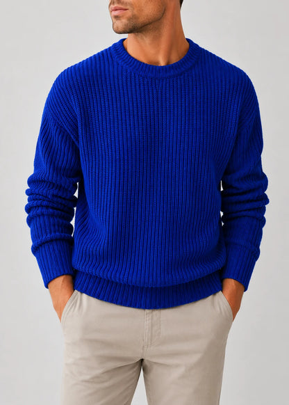 Oversized Knitted Jumper | Polyester Pullover Sweater 8