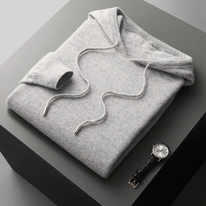 Premium Merino Wool Hoodie | Men's Warm Lightweight Sweatshirt 5
