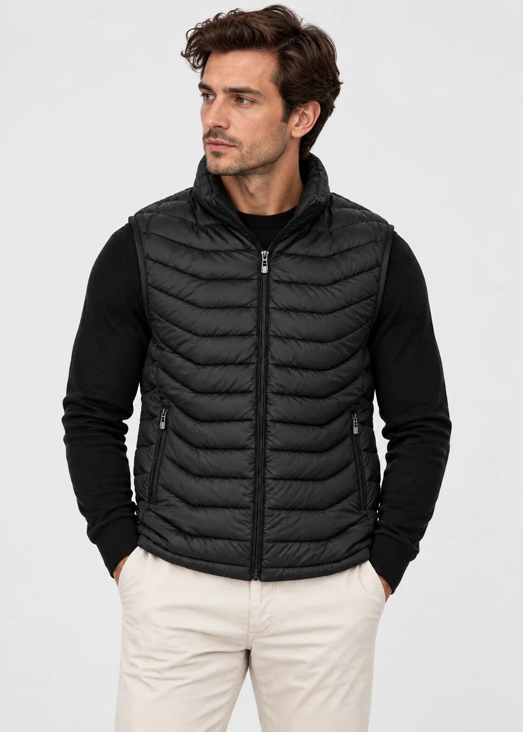 Quilted Padded Gilet Mens | Lightweight Insulated Bodywarmer 1