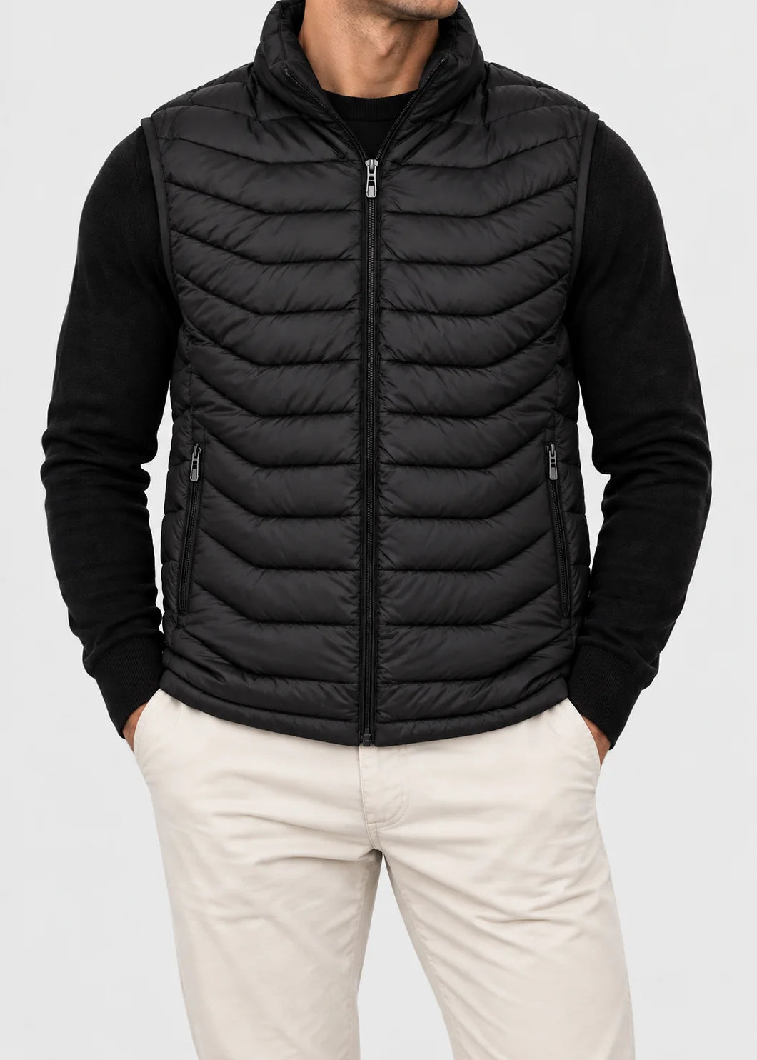 Quilted Padded Gilet Mens | Lightweight Insulated Bodywarmer 3