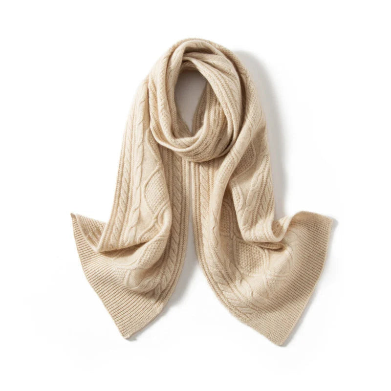 Textured Winter Scarf | Warm Thick Cozy Wrap for Women 0