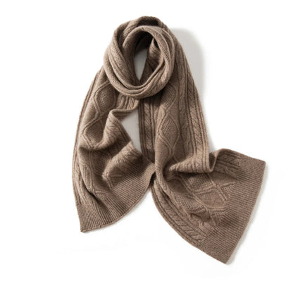 Textured Winter Scarf | Warm Thick Cozy Wrap for Women 1