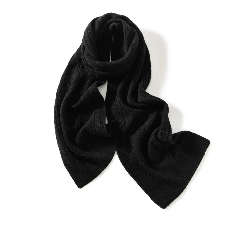 Textured Winter Scarf | Warm Thick Cozy Wrap for Women 4