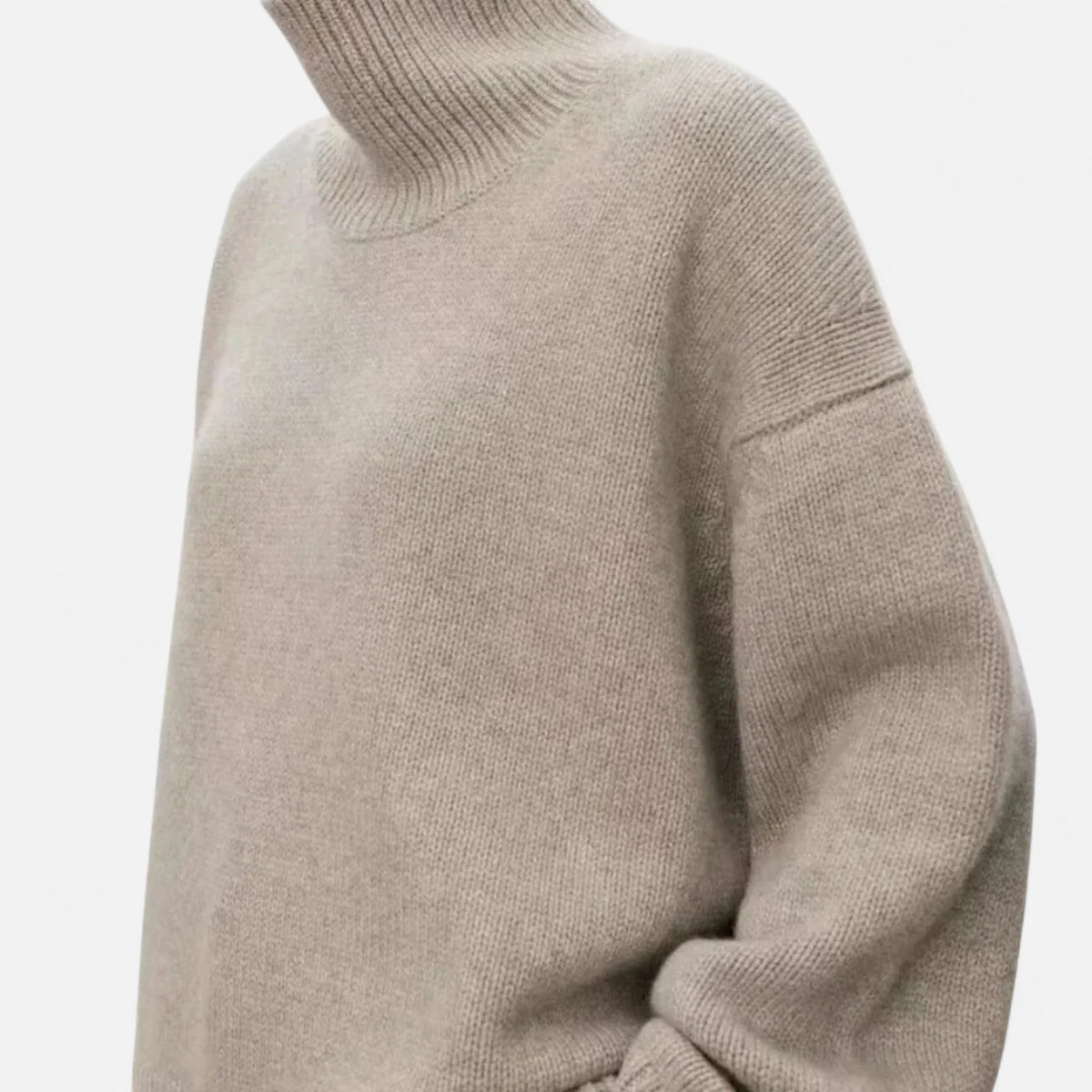 Turtleneck Sweater Women Classic Warm Knit 1
