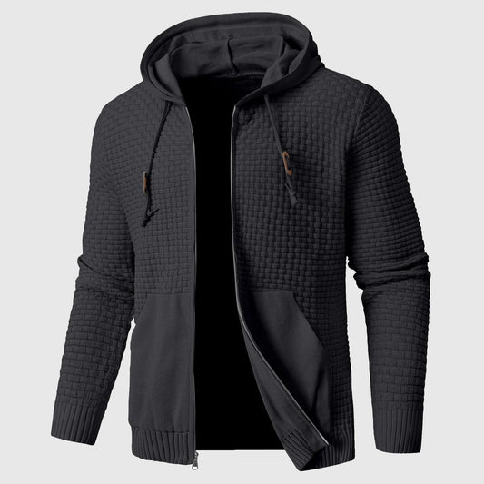 Urban Artisan Hoodie | Men's Warm Knit Sweatshirt 0