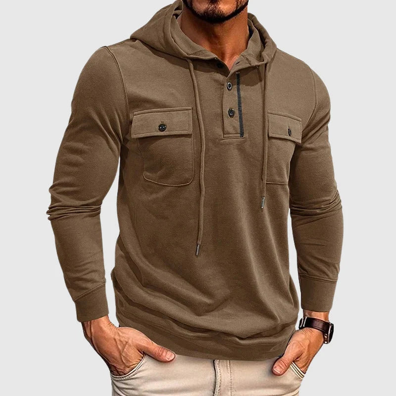 Urban Pulse Hoodie | Men's Cotton-Polyester Blend Sweatshirt 3