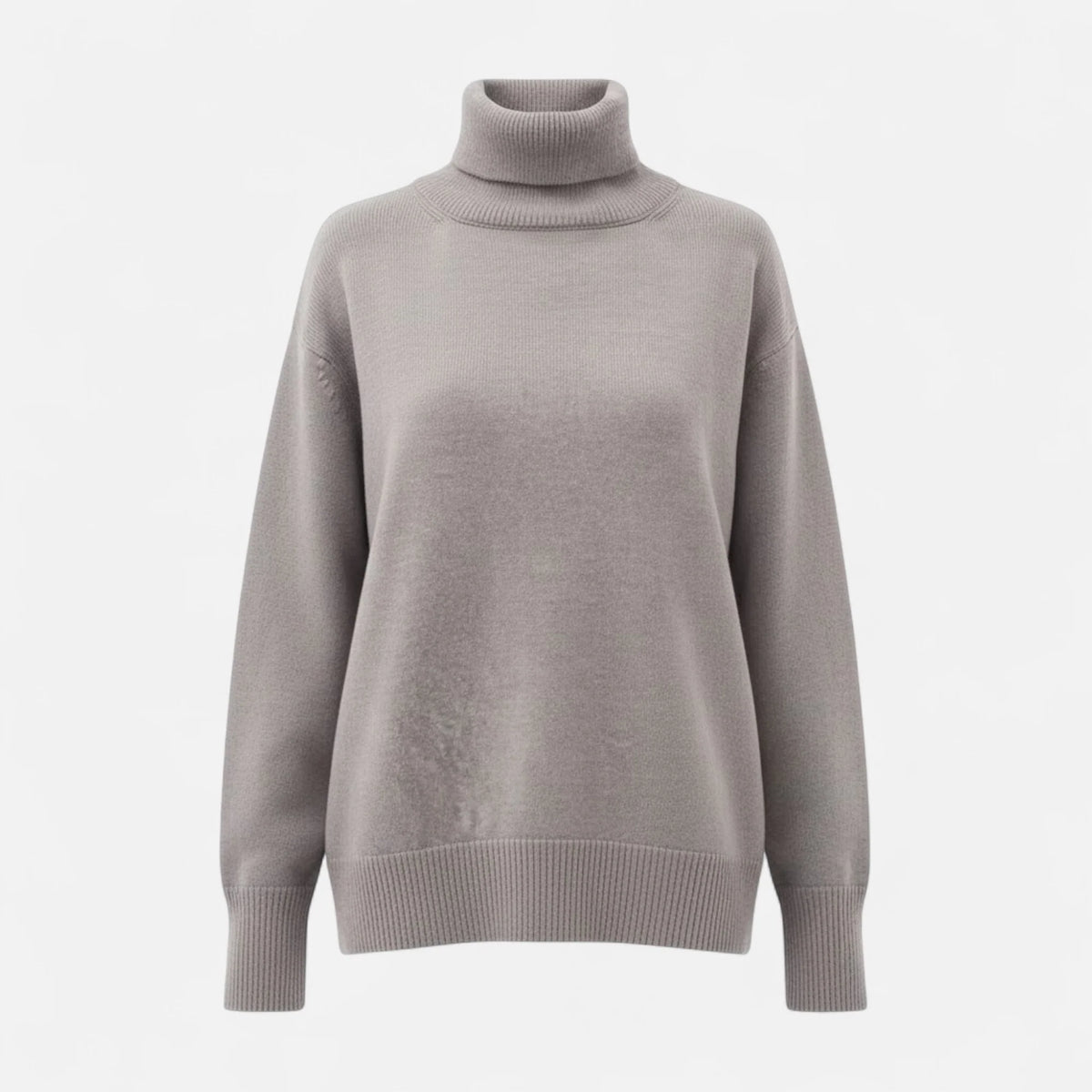 Valmonti | Women Wool-Blend Oversized Turtleneck Sweater 0