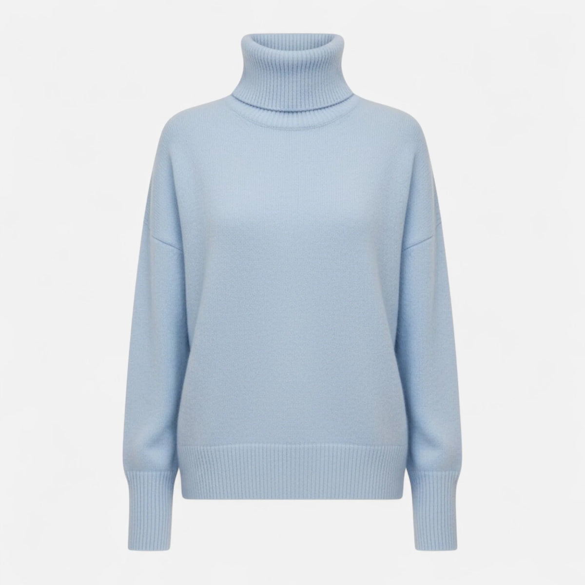 Valmonti | Women Wool-Blend Oversized Turtleneck Sweater 10