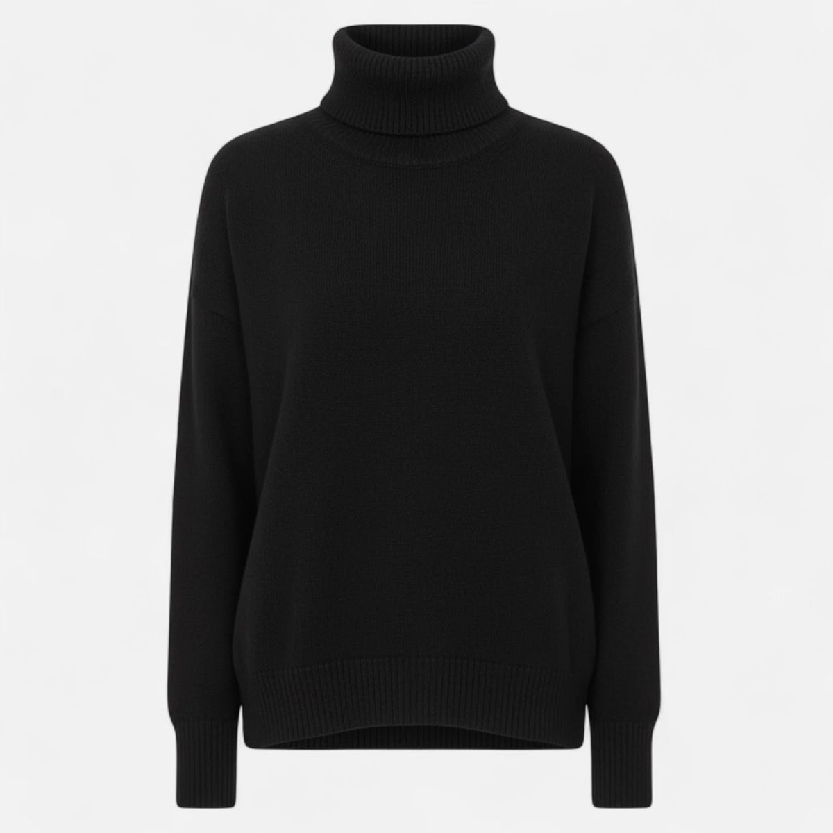 Valmonti | Women Wool-Blend Oversized Turtleneck Sweater 11