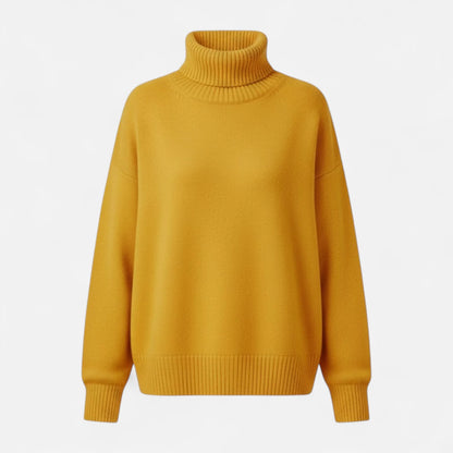 Valmonti | Women Wool-Blend Oversized Turtleneck Sweater 12