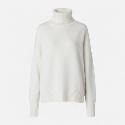 Valmonti | Women Wool-Blend Oversized Turtleneck Sweater 8
