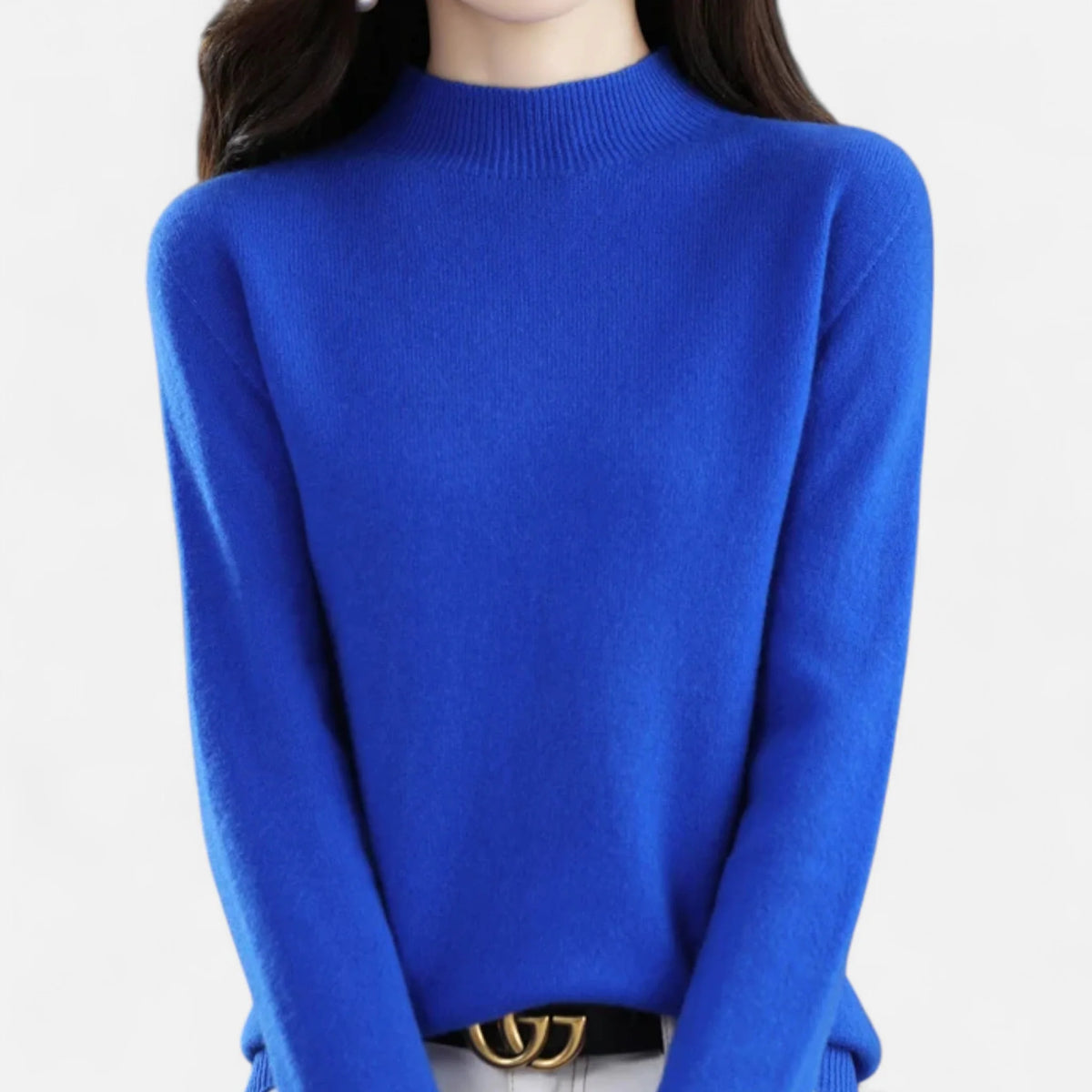 Valmonti | Women Wool Half-Neck Sweater 5