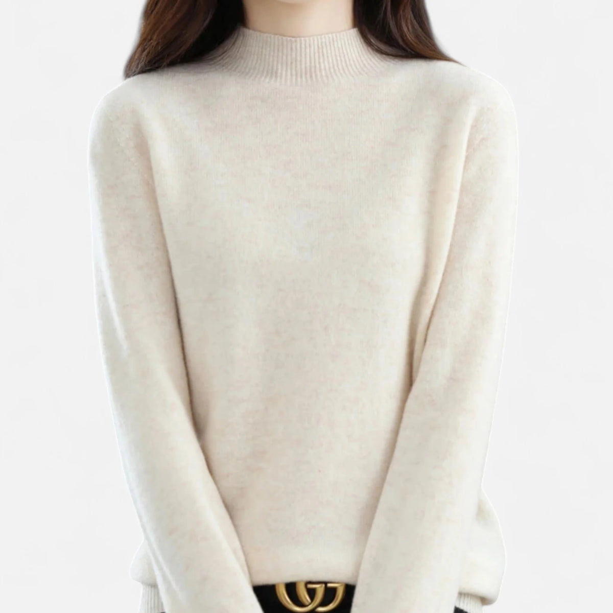 Valmonti | Women Wool Half-Neck Sweater 7