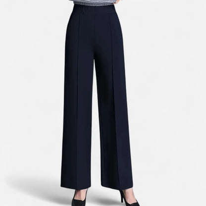 Valmonti | Women’s High-Waist Straight-Leg Trousers 4