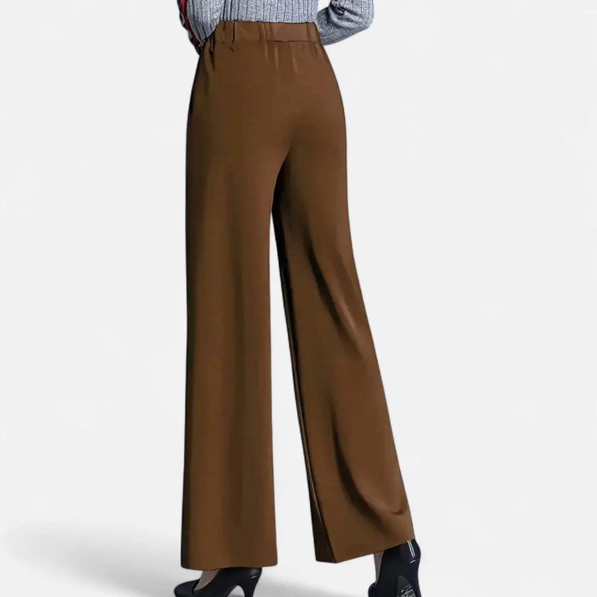 Valmonti | Women’s High-Waist Straight-Leg Trousers 6