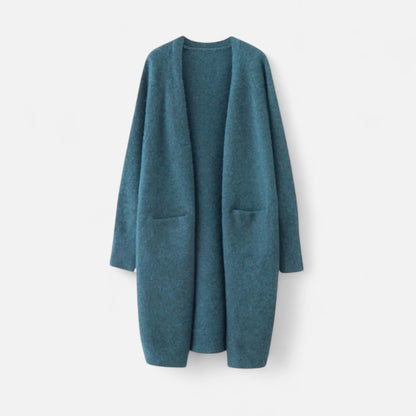 Valmonti | Women’s Long Open-Front Cardigan 5