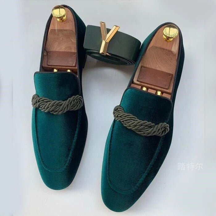 Vegan Suede Loafers | Slip-On Casual Shoes 1