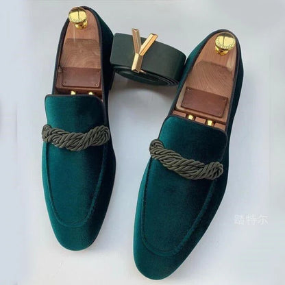 Vegan Suede Loafers | Slip-On Casual Shoes 1