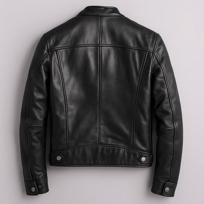 Vintage Brown Leather Jacket | Men's Classic Leather Coat 6