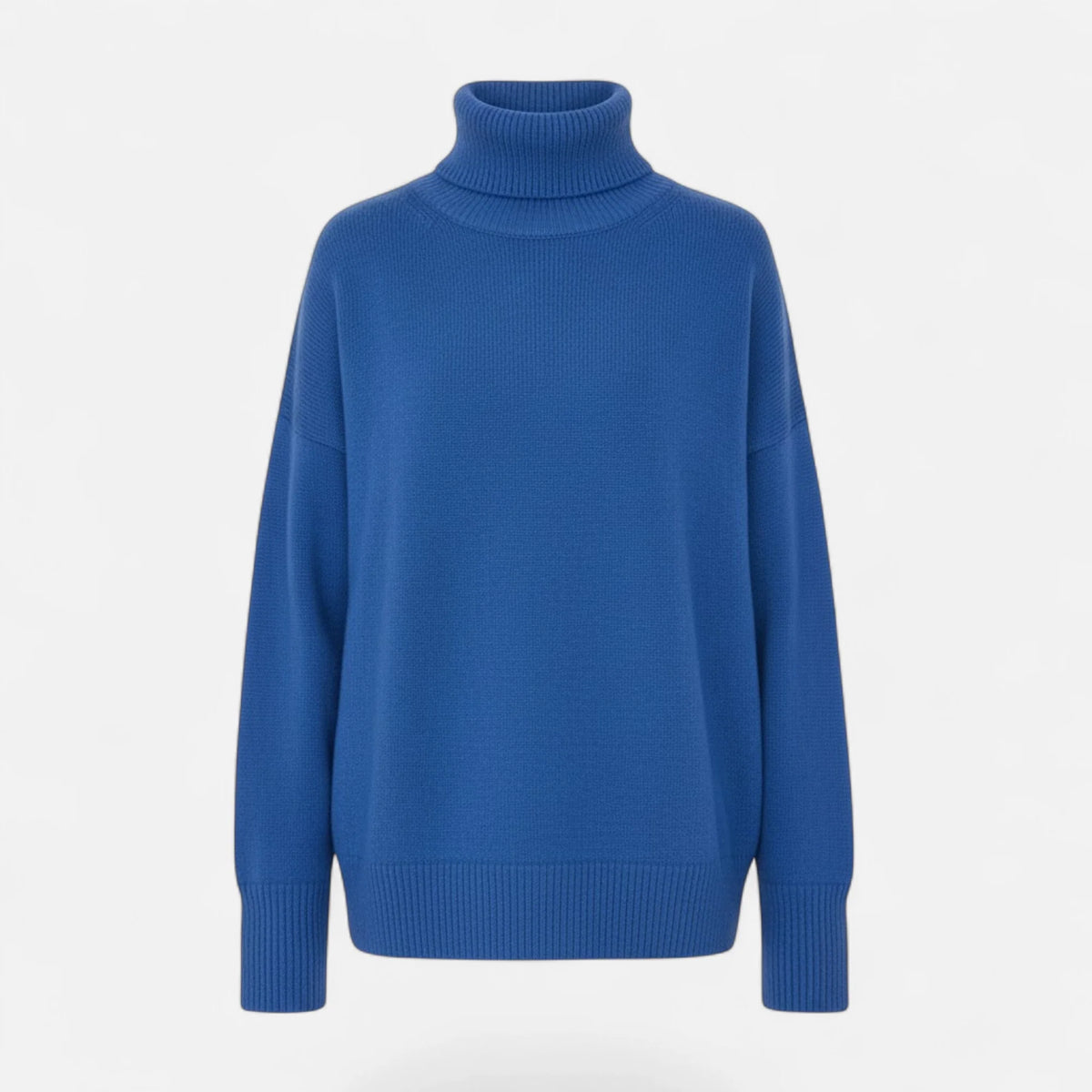 Women Oversized Turtleneck Sweater 14