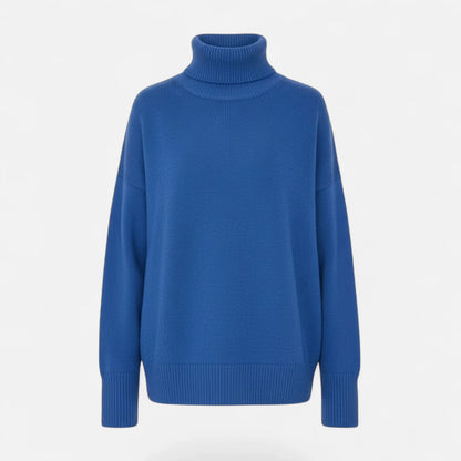 Women Oversized Turtleneck Sweater 14