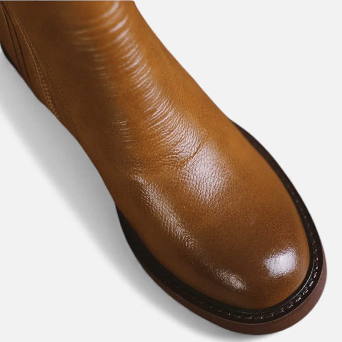 Women’s Brown Leather Ankle Boots 6