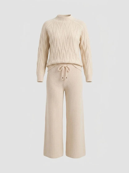 Women's Cable-Knit Co Ord Set | Two Piece Sets Women 1