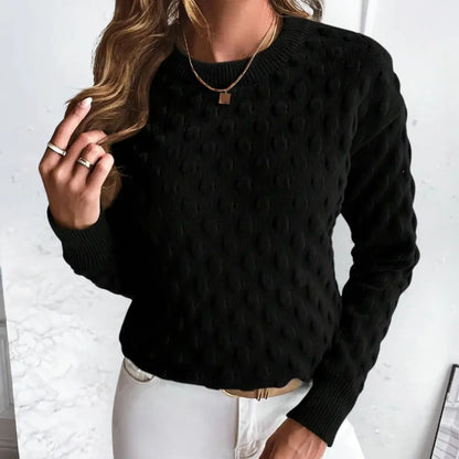 Women’s Cable Knit Crew Neck Cashmere Sweater 0