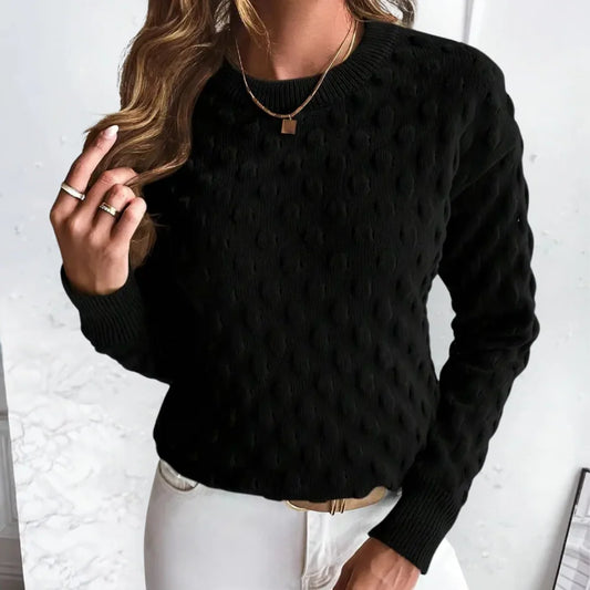 Women’s Cable Knit Crew Neck Cashmere Sweater 0