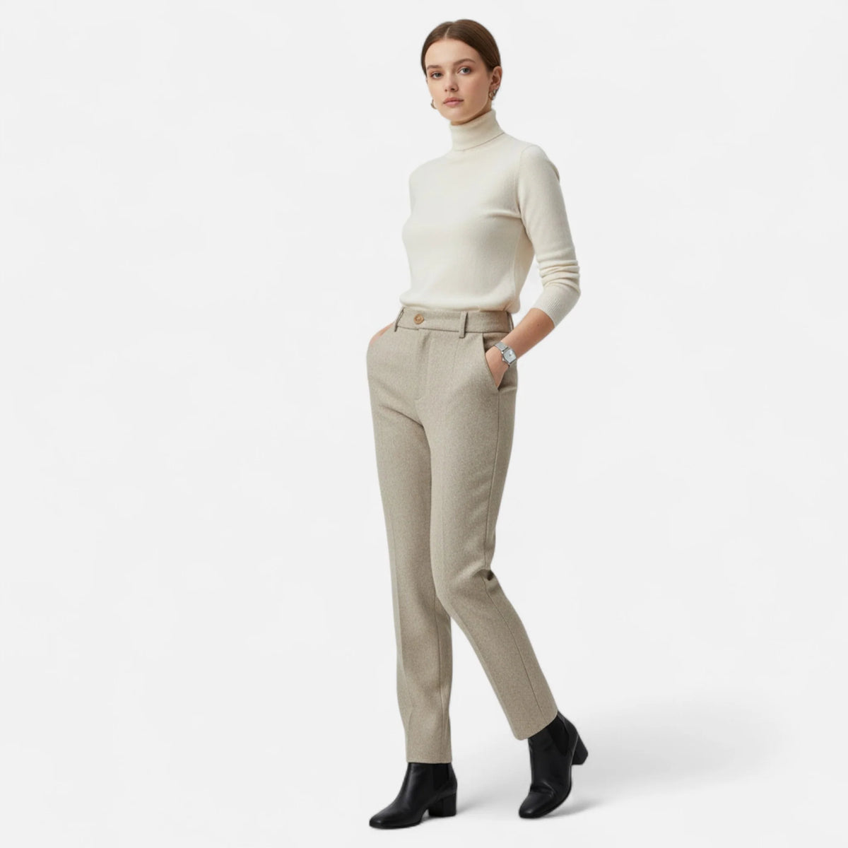 Women’s High-Waist Pencil Pants 1