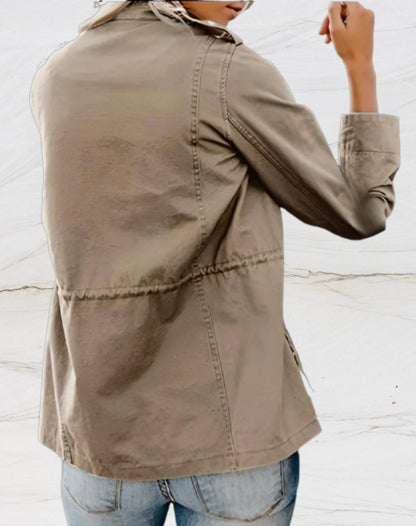 Women's Lightweight Utility Jacket Structured Fit 7