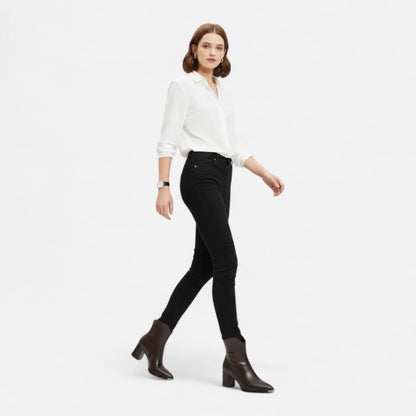 Women's Pointed-Toe Leather Chelsea Boots 1