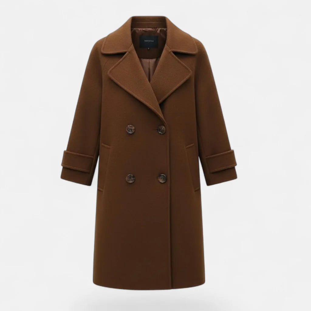 Women's Slim Double-Breasted Coat 6