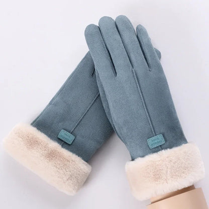 Women's Thermal Winter Gloves | Touchscreen Full-Finger Cuff 1