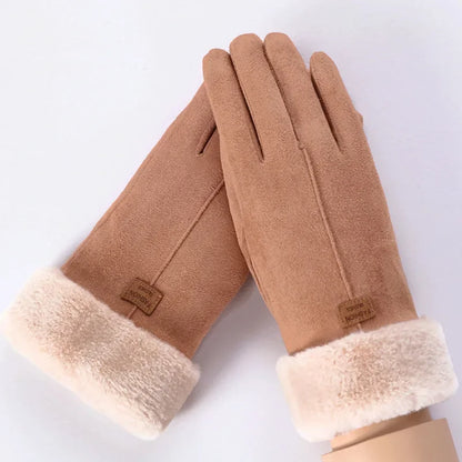 Women's Thermal Winter Gloves | Touchscreen Full-Finger Cuff 4